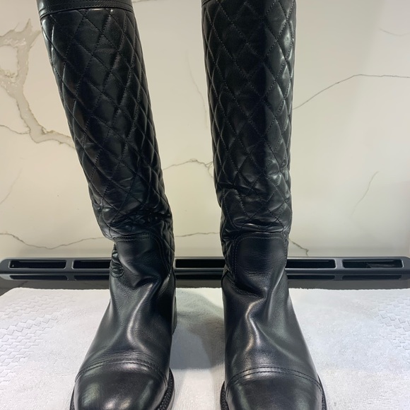 Chanel riders boots size 39.5 - Picture 6 of 16